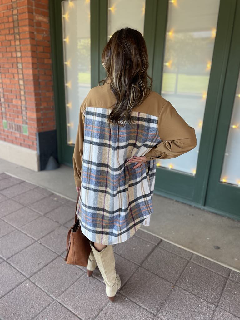 PREORDER: Durham Plaid Jacket in Two Colors