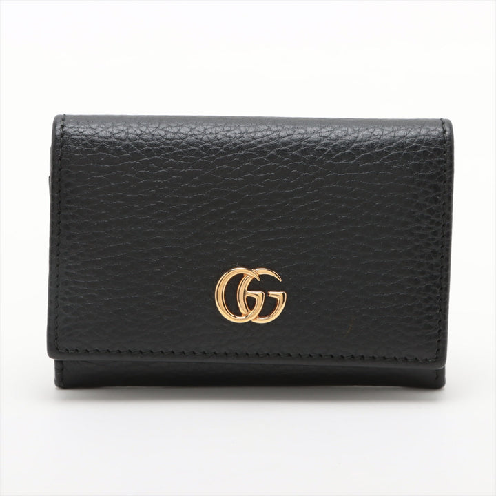 Gucci GG Marmont Leather Card Case Black