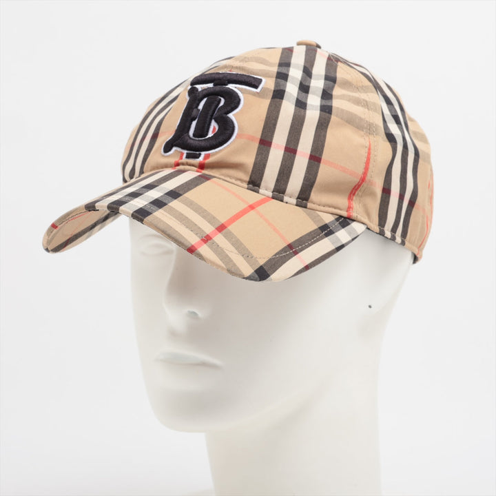 Burberry TB Logo Nova Check Cap Beige