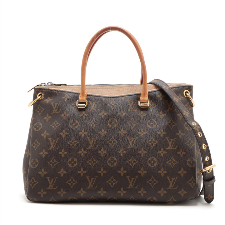 Louis Vuitton Monogram Pallas Beige MM