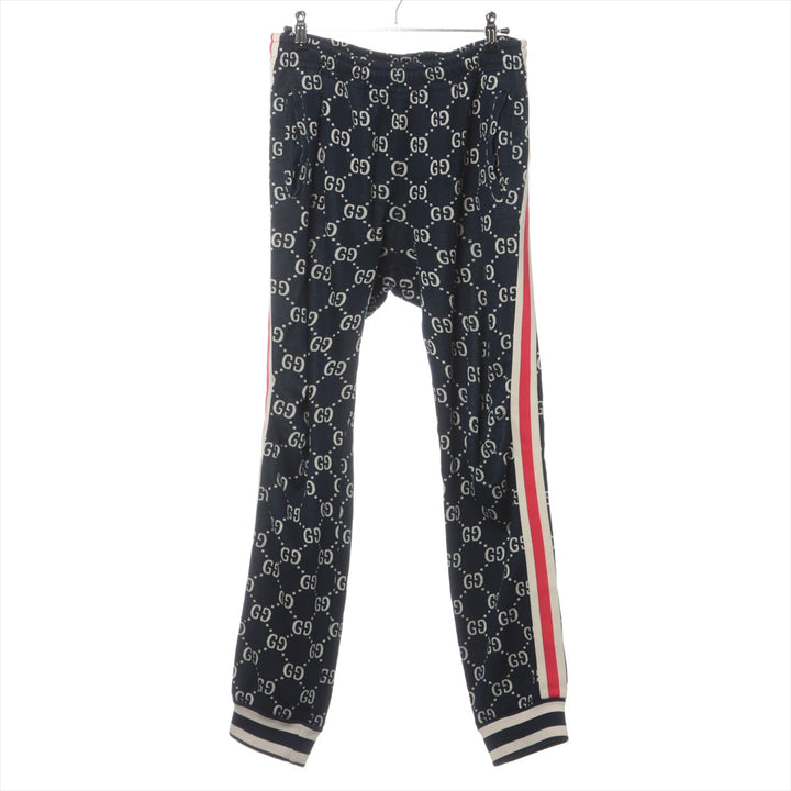 Gucci GG Jacquard Jogging Track Pants Navy Blue