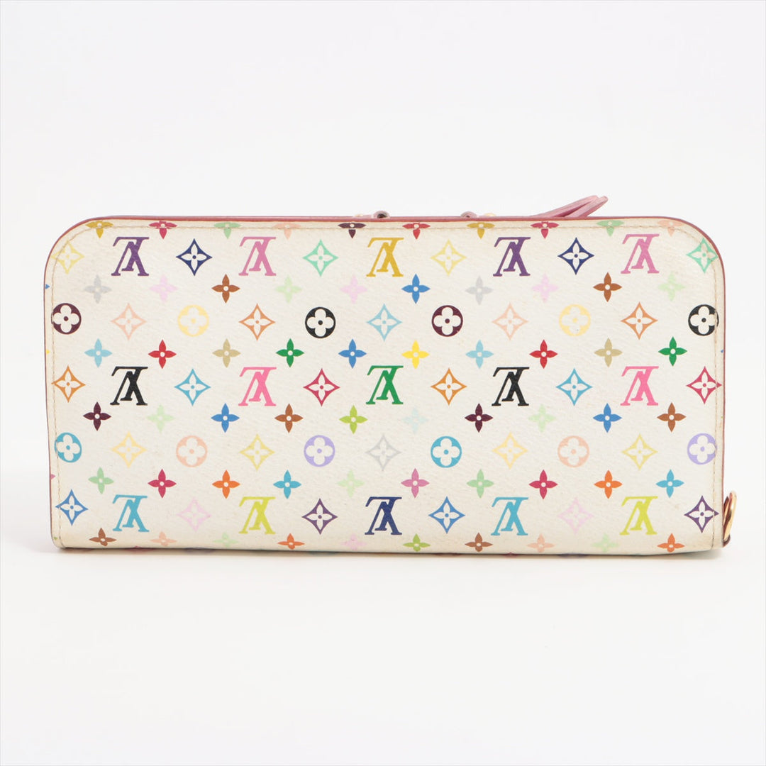 Louis Vuitton Monogram Multicolor White Insolite Wallet