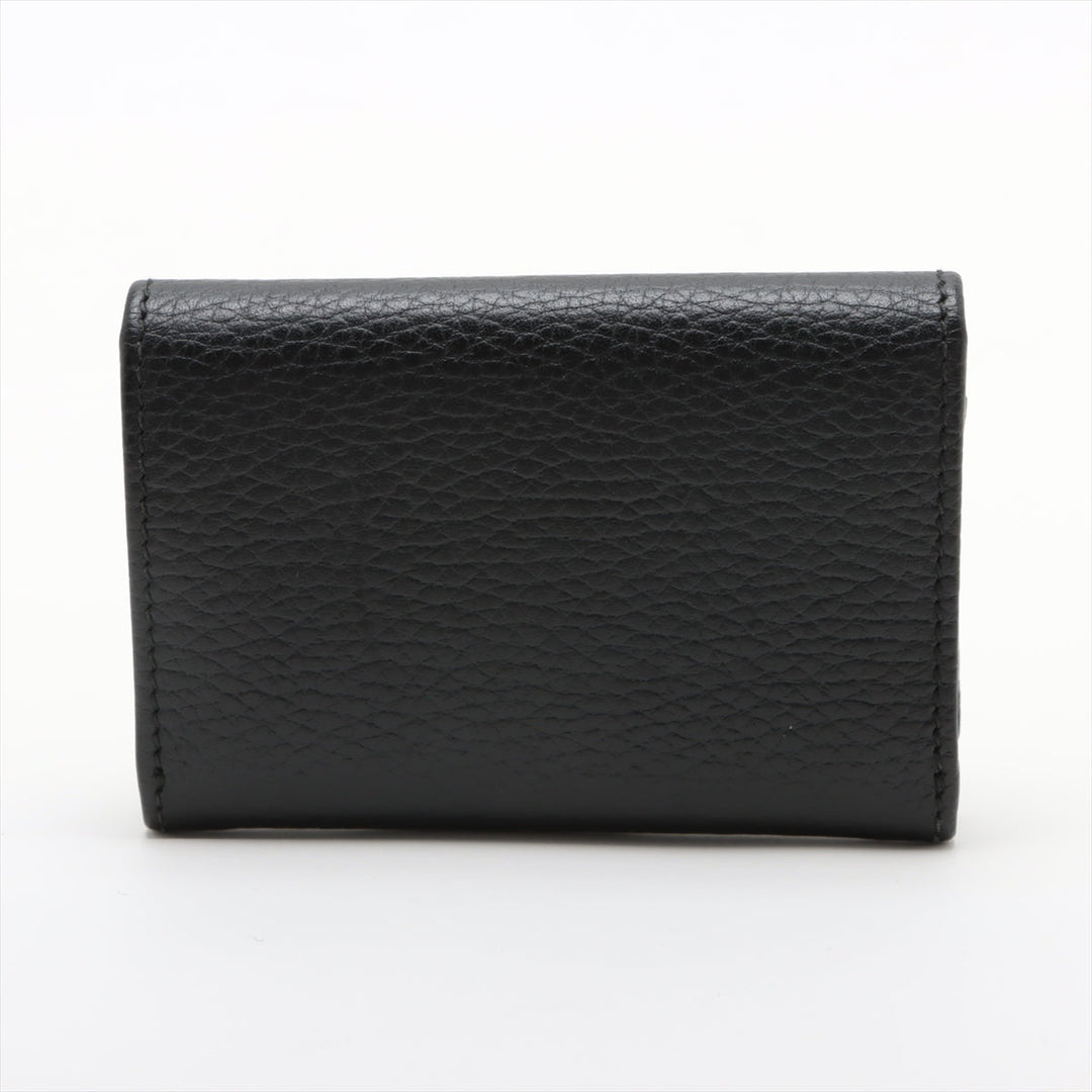 Gucci GG Marmont Leather Card Case Black