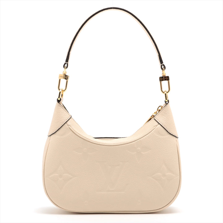 Louis Vuitton Monogram Empreinte Bagatelle Cream