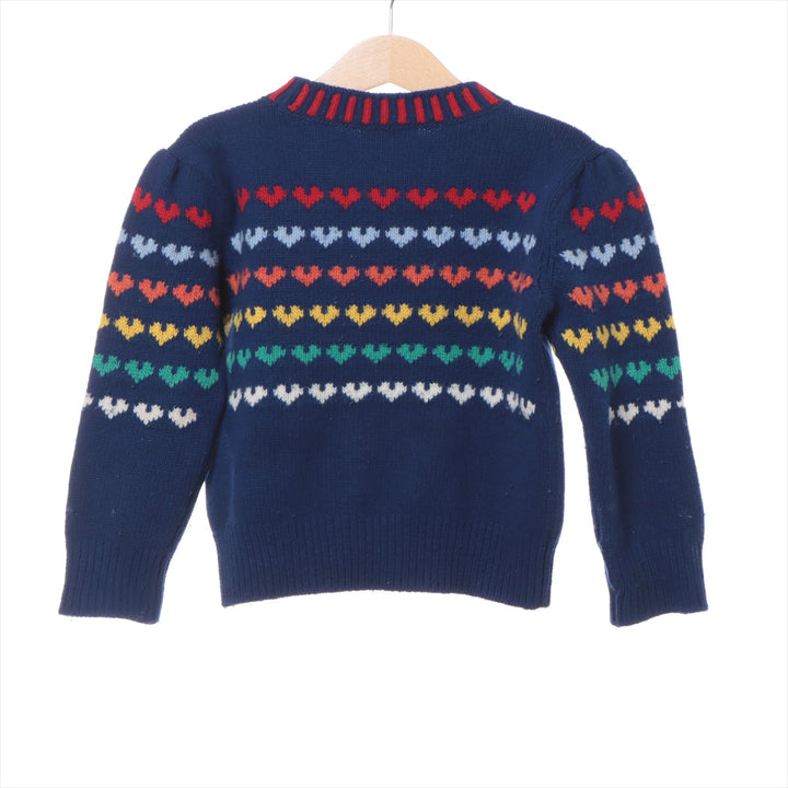 Gucci Wool & Cashmere Knit  Sweater Blue