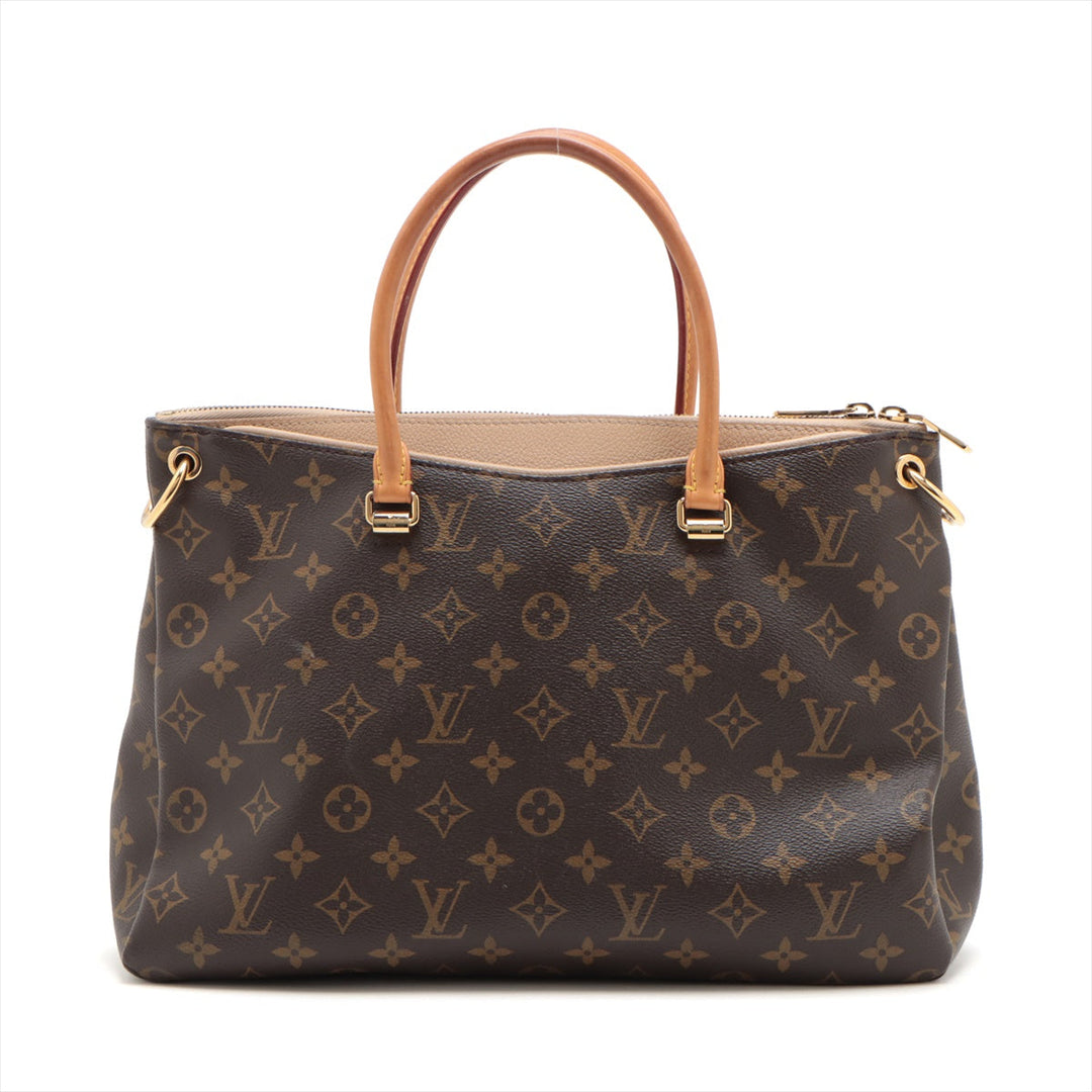 Louis Vuitton Monogram Pallas Beige MM