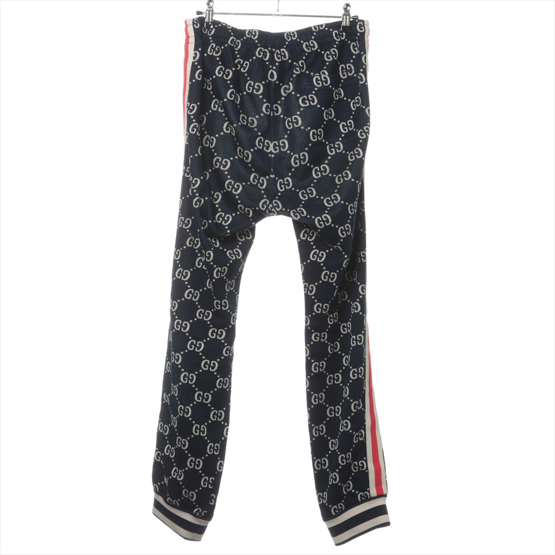 Gucci GG Jacquard Jogging Track Pants Navy Blue