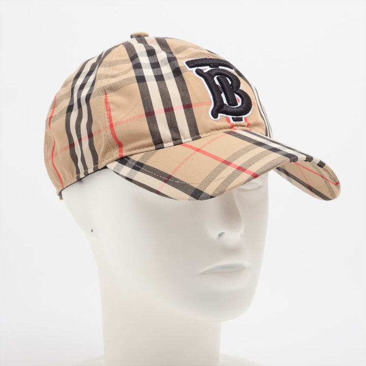 Burberry TB Logo Nova Check Cap Beige