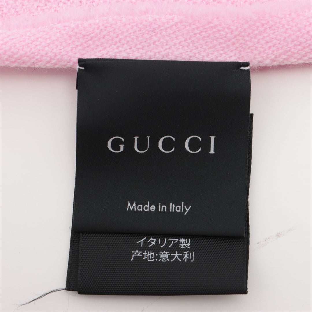 Gucci GG Logo Scarf Pink