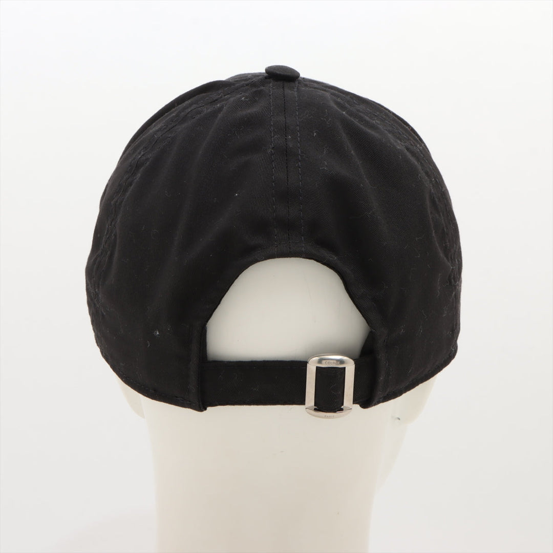 Celine Cotton Cap Black