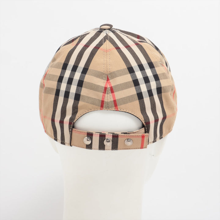 Burberry TB Logo Nova Check Cap Beige