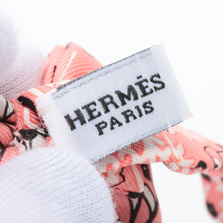 Hermès Noeud Papillon Bow Tie Silk Pink