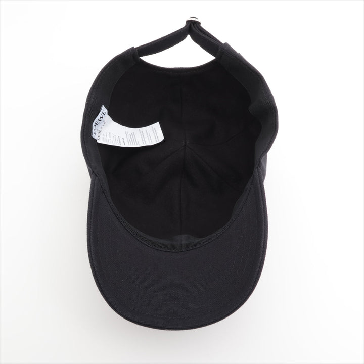 Loewe Patch Cap Canvas Black