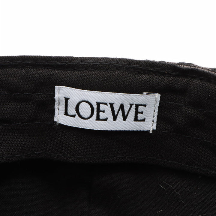 Loewe Anagram Jacquard Cap Black