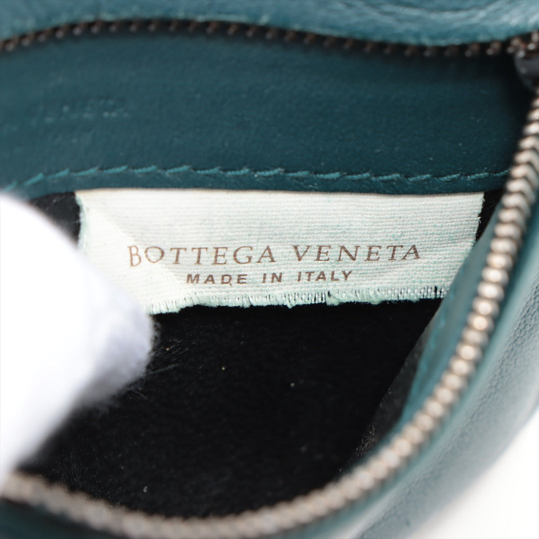 Bottega Veneta Intrecciato Coin Card Case Dark Green