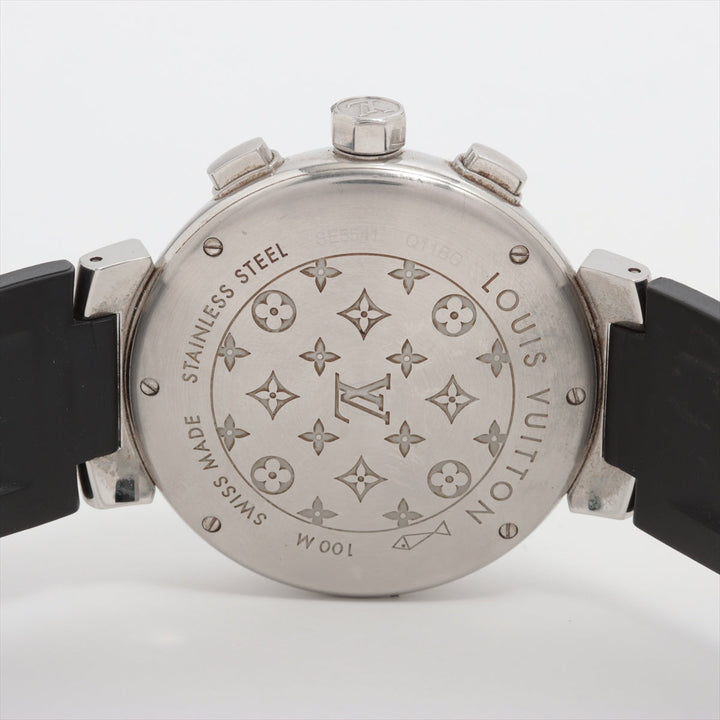 Louis Vuitton Monogram Tambour Lovely Cup Rubber Strap Black