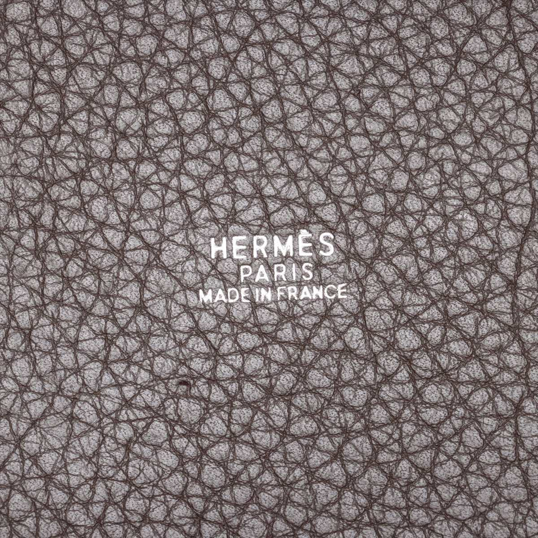 Hermès Picotin MM Taurillon Clemence Ebene