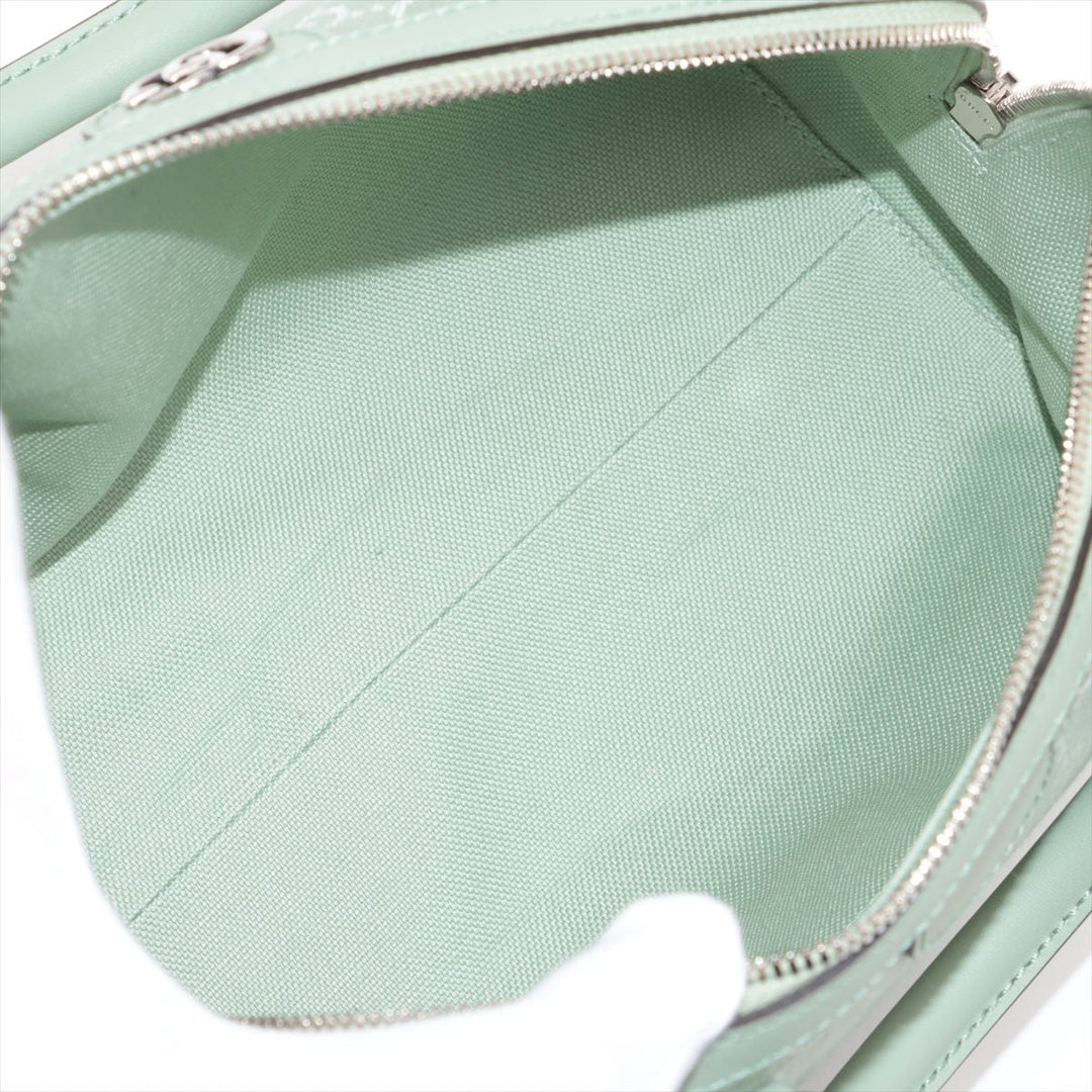 Gucci Ophidia Canvas Leather Two-Way Handbag Mint Green