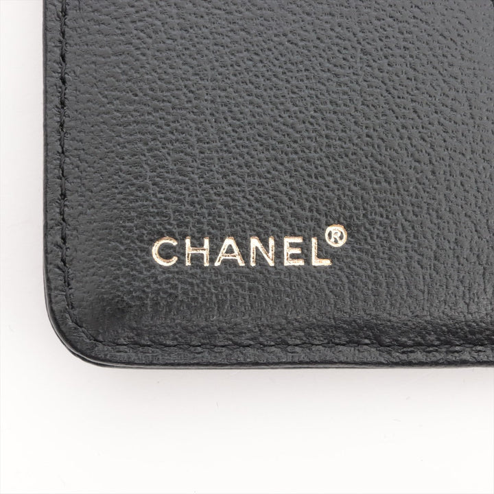 Chanel CC Logo Leather Notebook Cover