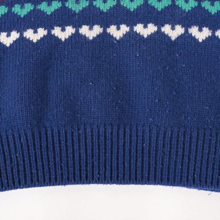 Gucci Wool & Cashmere Knit  Sweater Blue