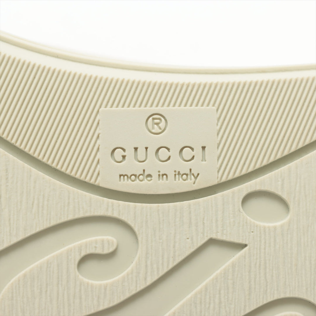 Gucci GG Canvas & Leather Sneakers Cream