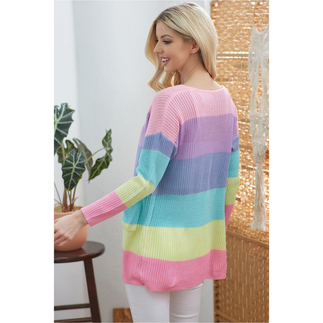 Spring Rainbow Cardigan - Jefferson Co. Boutique