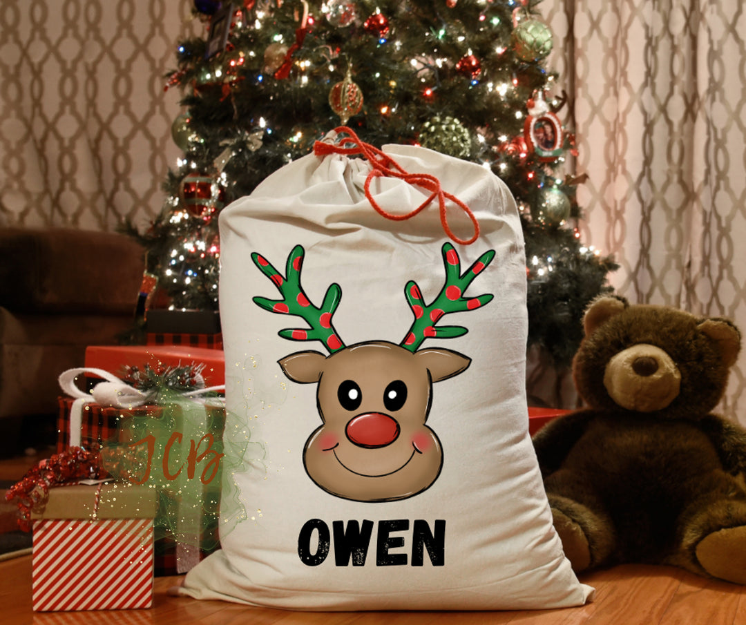 Custom Santa Gift Bags