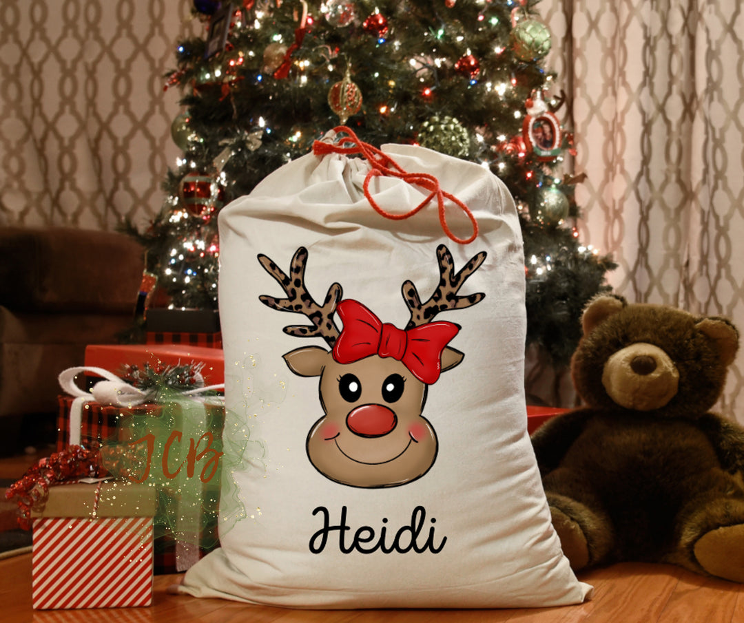 Custom Santa Gift Bags